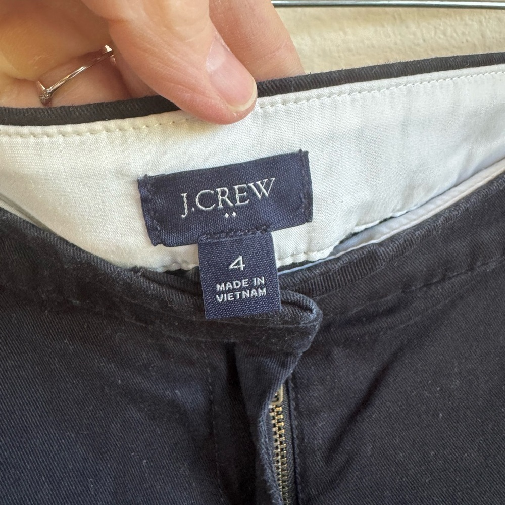 J. CREW 5” Black Chinos - Picture 5 of 7